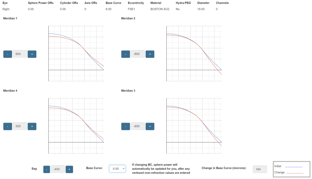 Example of PROSE device design software used to design a PROSE device.