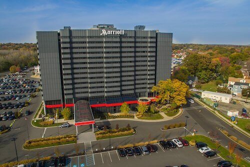 Marriott Glenpointe hotel exterior